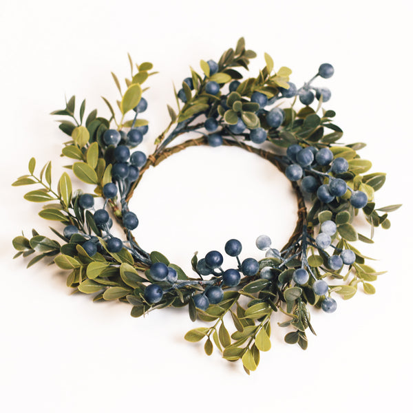 a cheerful giver Blueberry Bush - Candle Ring