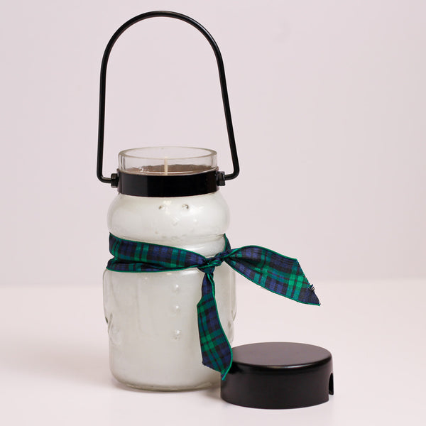 A Cheerful Giver Candy Cane - Baby Snowman Jar