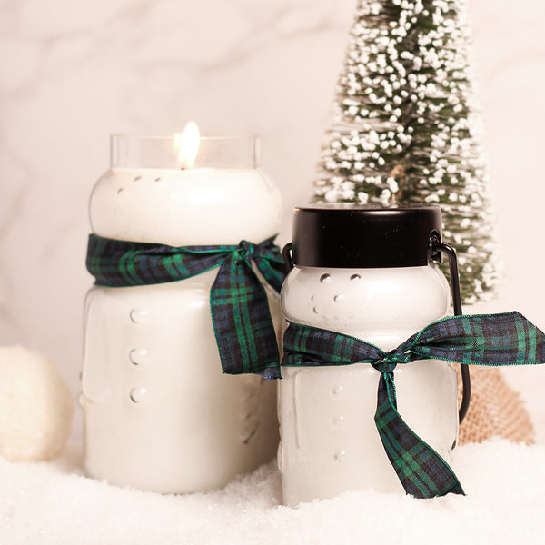 A Cheerful Giver Candy Cane - Baby Snowman Jar