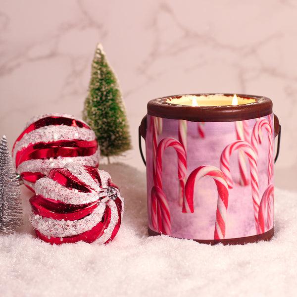 A Cheerful Giver Candy Cane - Farm Fresh Candle