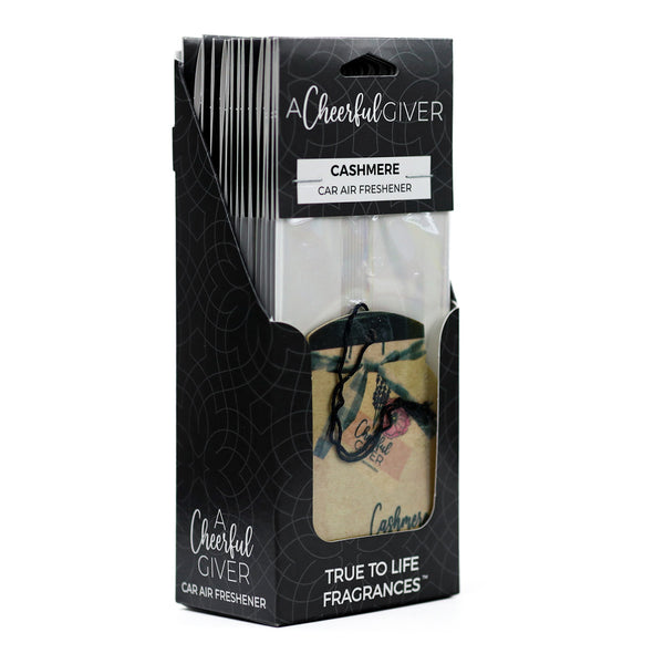 A Cheerful Giver Cashmere - Car Air Freshener