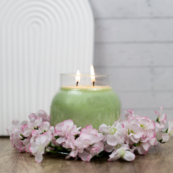 A Cheerful Giver Cherry Blossom Petals - Candle Ring