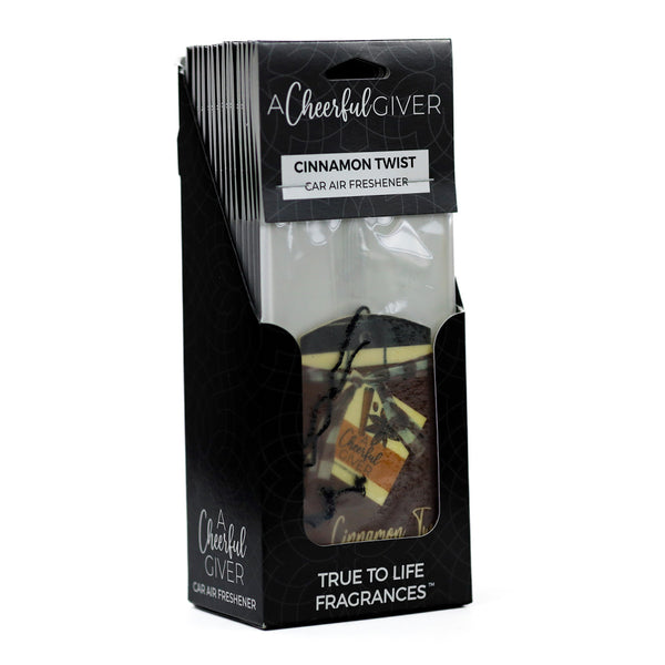 A Cheerful Giver Cinnamon Twist - Car Air Freshener
