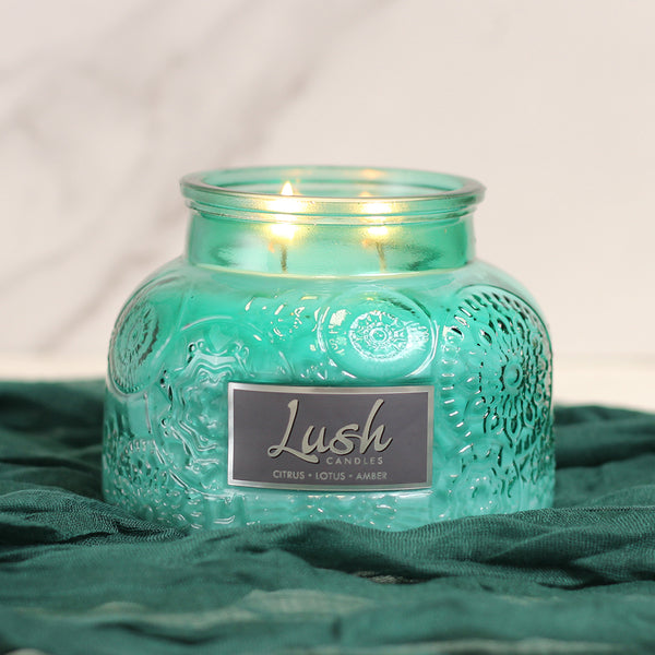 A Cheerful Giver Citrus Lotus Amber - Lush Candle