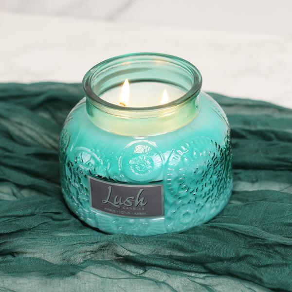 A Cheerful Giver Citrus Lotus Amber - Lush Candle
