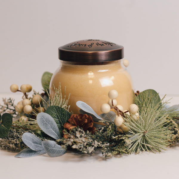 a cheerful giver Cotton Pine & Sage - Candle Ring