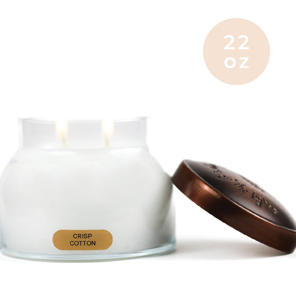 A Cheerful Giver Crisp Cotton - 22 Oz Mama Candle