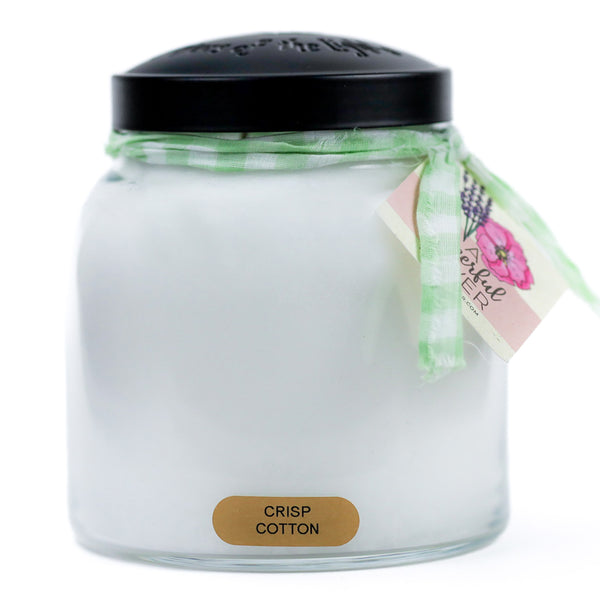 a cheerful giver Crisp Cotton - 34 oz Papa Candle
