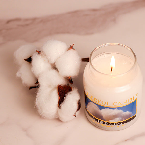 A Cheerful Giver Crisp Cotton - 6 Oz Cheerful Candle