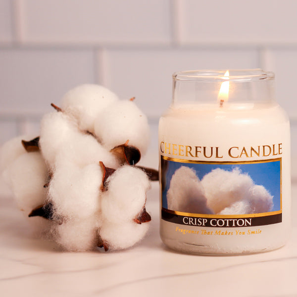 A Cheerful Giver Crisp Cotton - 6 Oz Cheerful Candle