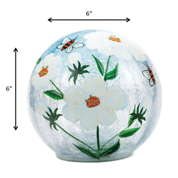 A Cheerful Giver Daisy & Bee - LED Glass Orb