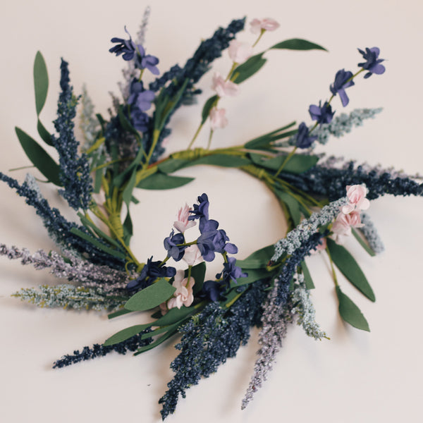 A Cheerful Giver Dried Lavender Bundle - Candle Ring