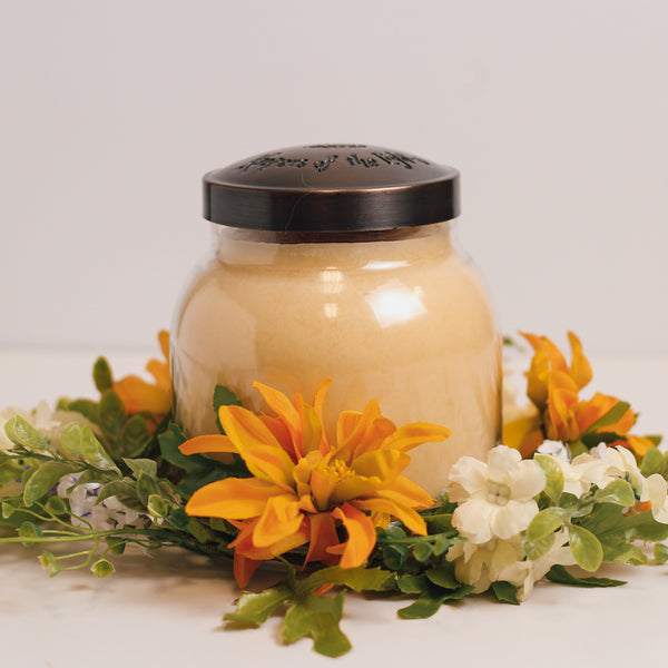 A Cheerful Giver Field Of Flowers - Candle Ring