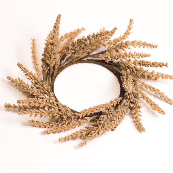 a cheerful giver Field of Wheat - Candle Ring