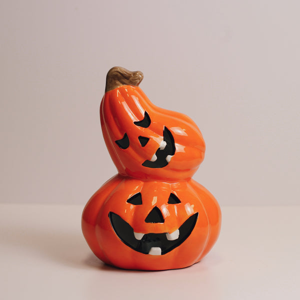 a cheerful giver Gordo Pumpkin Stack