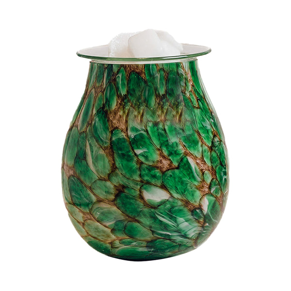 a cheerful giver Hazel - Glass Tabletop Wax Warmer