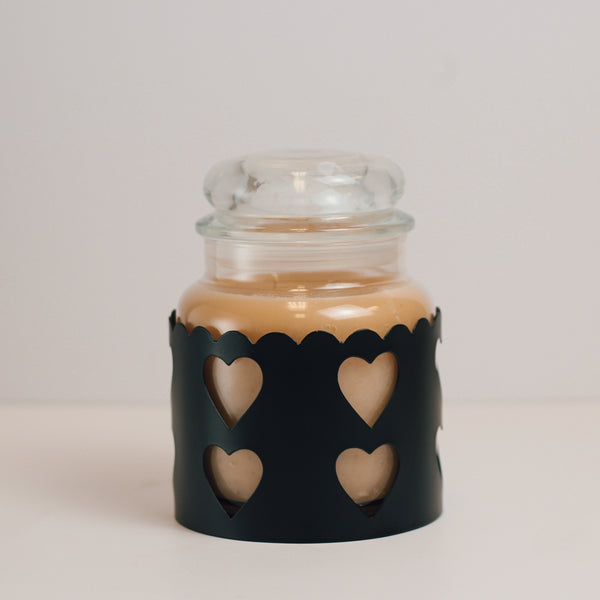 a cheerful giver Heart - Cheerful Sleeve - Black