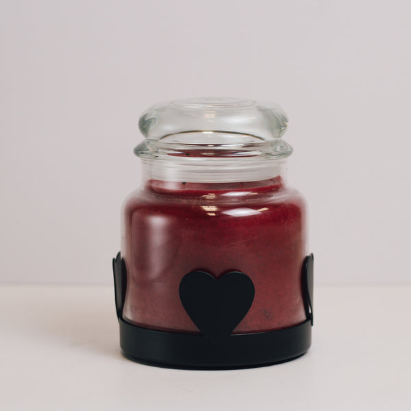 a cheerful giver Heart - Cheerful Tray - Black