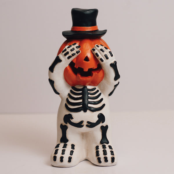 a cheerful giver Hiding Pumpkin Ghost