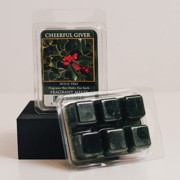 a cheerful giver Holly Tree - Fragrance Melts