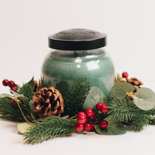 A Cheerful Giver Hollyberry Surprise - Candle Ring