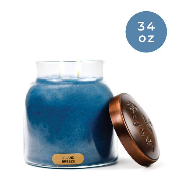 A Cheerful Giver Island Breeze - 34 Oz Papa Candle