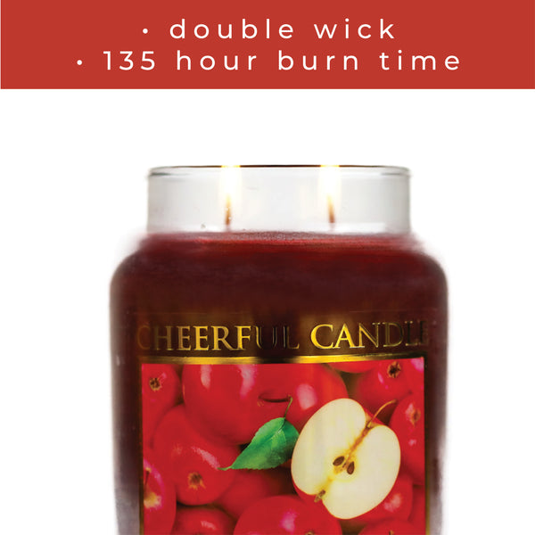 A Cheerful Giver Juicy Apple - 24 Oz Cheerful Candle