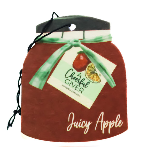 a cheerful giver Juicy Apple - Car Air Freshener