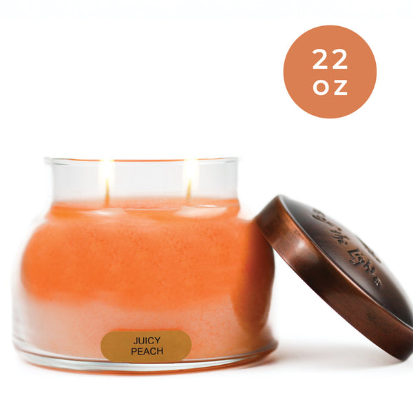A Cheerful Giver Juicy Peach - 22 Oz Mama Candle