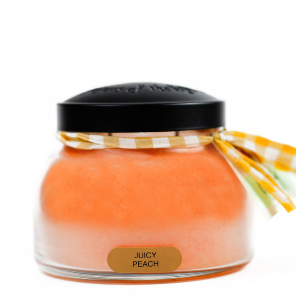 a cheerful giver Juicy Peach - 22 oz Mama Candle