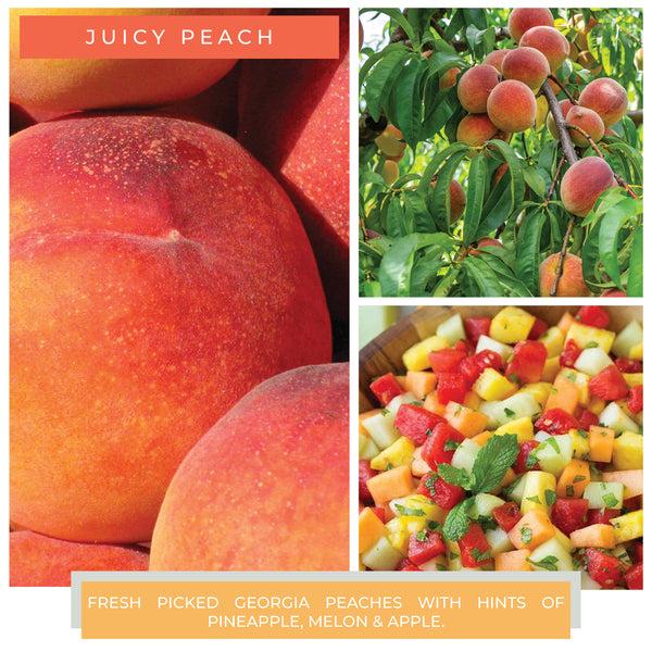 A Cheerful Giver Juicy Peach - 24 Oz Cheerful Candle