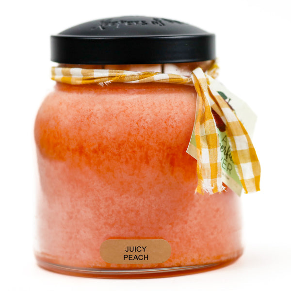 a cheerful giver Juicy Peach - 34 oz Papa Candle