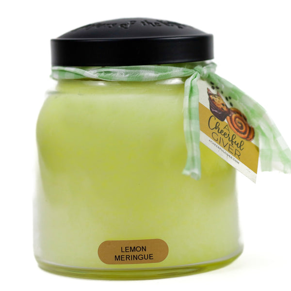 a cheerful giver Lemon Meringue - 34 oz Papa Candle