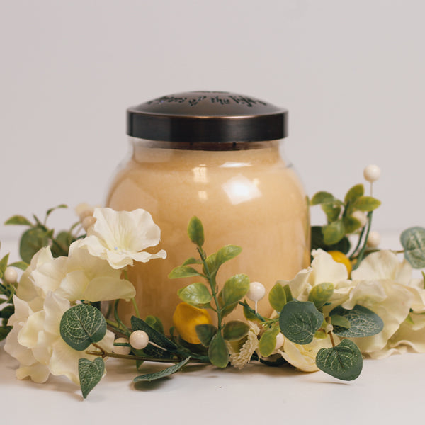 A Cheerful Giver Lemon Rose Pipberry - Candle Ring