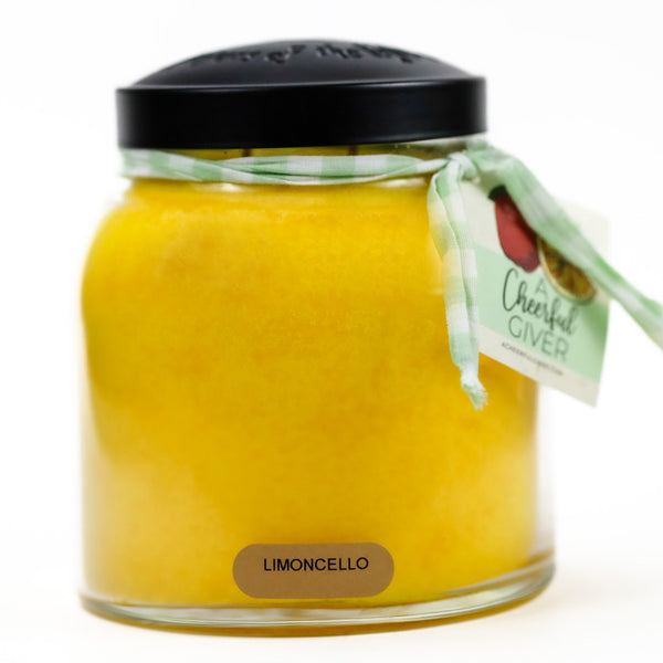a cheerful giver Limoncello - 34 oz Papa Candle