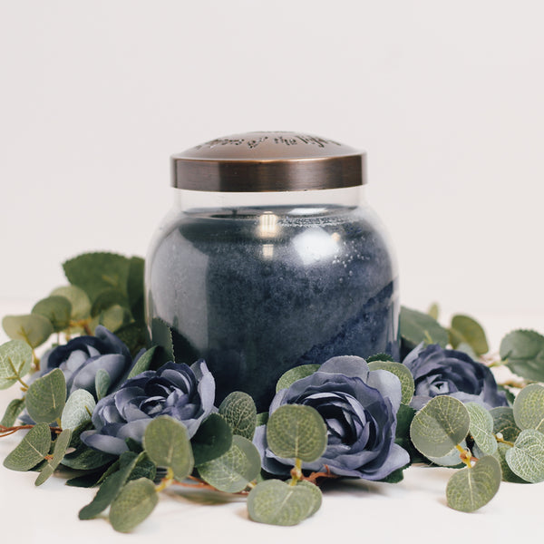 A Cheerful Giver Moon Rose Vines - Candle Ring