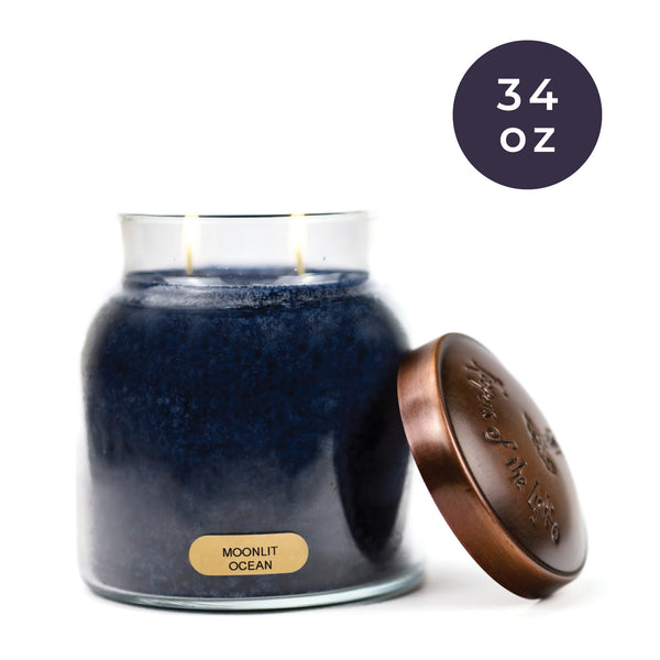 A Cheerful Giver Moonlit Ocean - 34 Oz Papa Candle