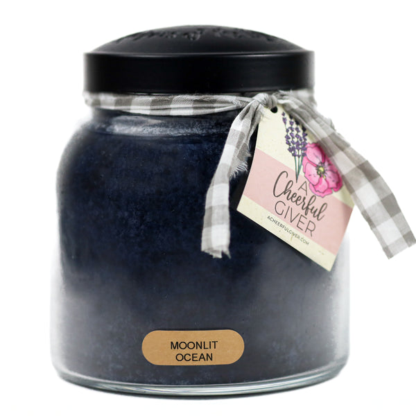 a cheerful giver Moonlit Ocean - 34 oz Papa Candle