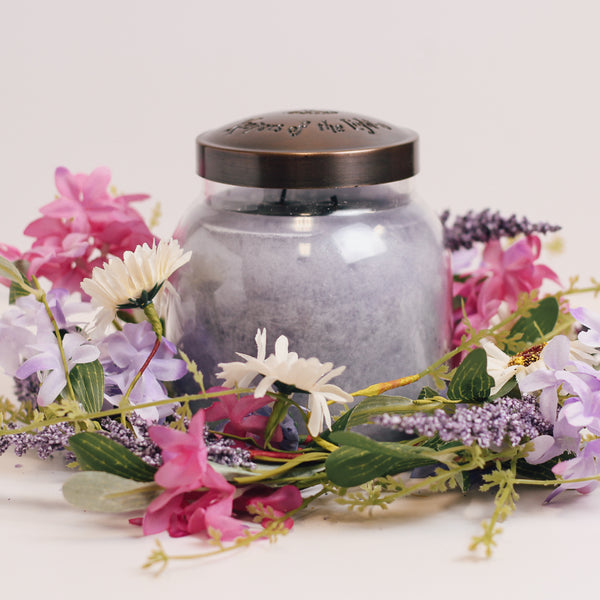 A Cheerful Giver Organic Wildflowers - Candle Ring