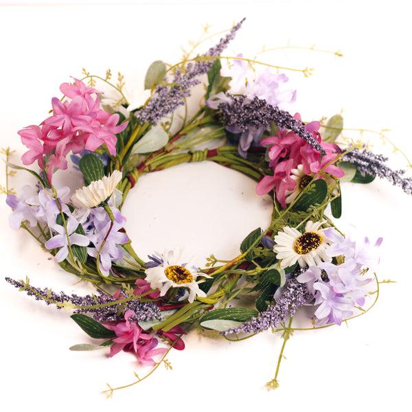a cheerful giver Organic Wildflowers - Candle Ring