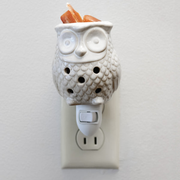 A Cheerful Giver Owl - Plug-In Warmer Gift Set