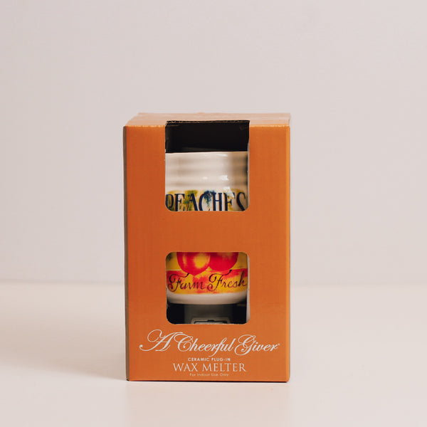A Cheerful Giver Peaches - Plug-In Wax Warmer
