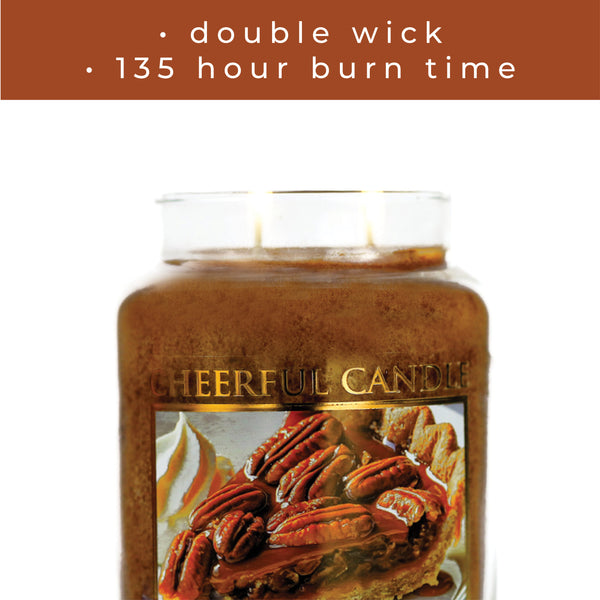 A Cheerful Giver Pecan Pie - 24 Oz Cheerful Candle