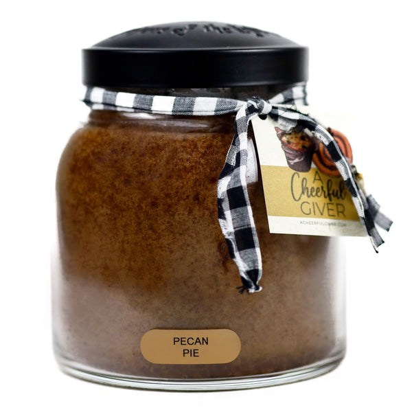 a cheerful giver Pecan Pie - 34 oz Papa Candle