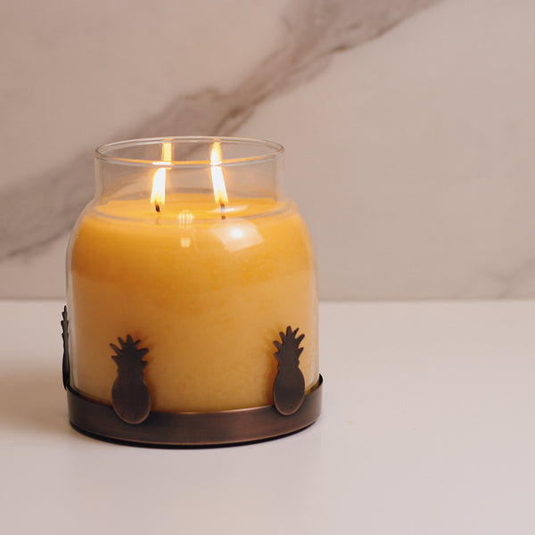 A Cheerful Giver Pineapple - Keepers Tray - Copper