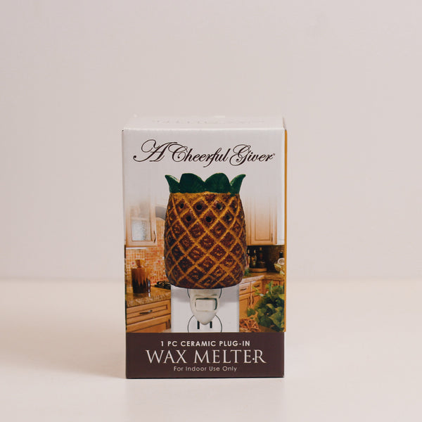 A Cheerful Giver Pineapple - Plug-In Wax Warmer