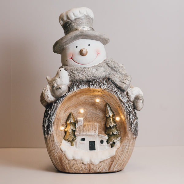 a cheerful giver Polar Snowman