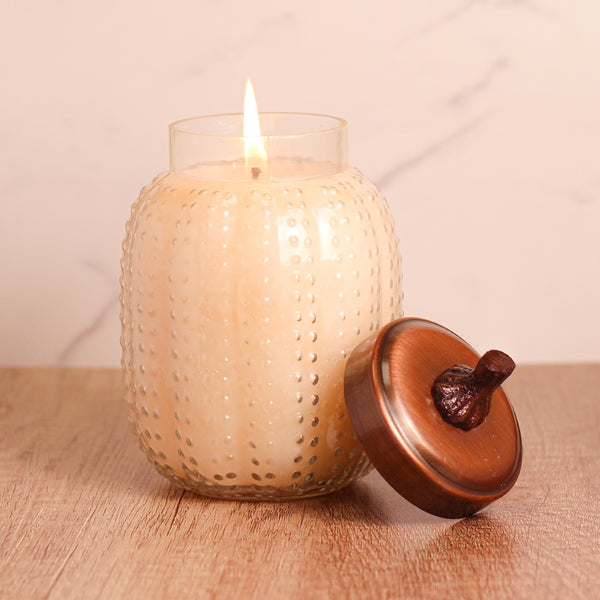 A Cheerful Giver Pumpkin Chata - Large Pumpkin Jar