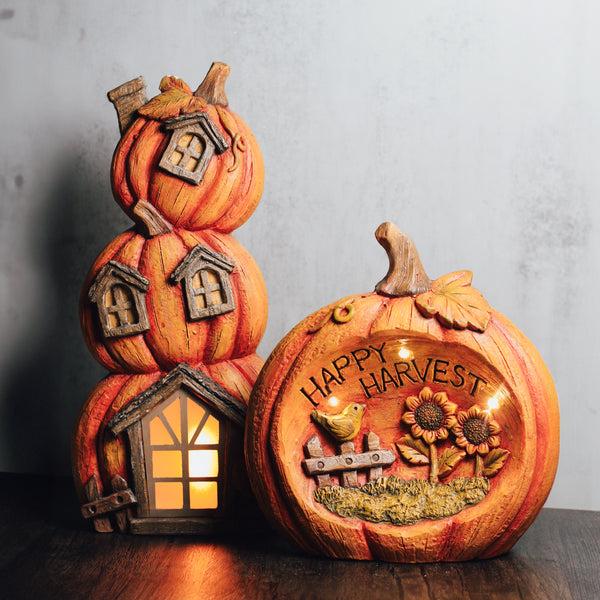A Cheerful Giver Pumpkin House