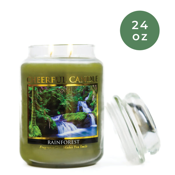 A Cheerful Giver Rainforest - 24 Oz Cheerful Candle
